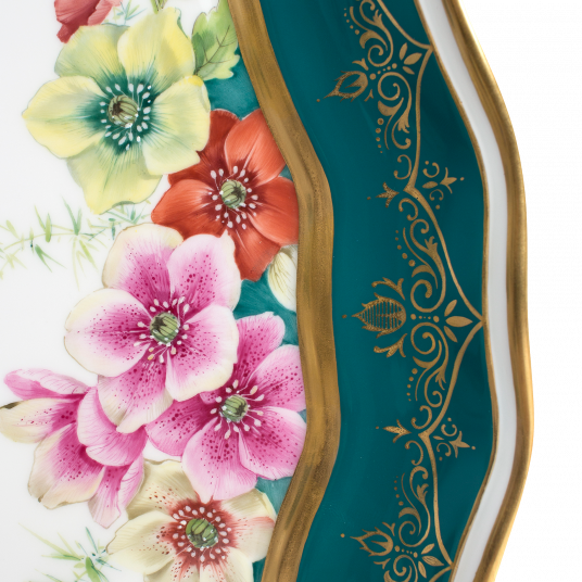 Кофейный сервиз Фиалки Кофейный сервиз Фиалки
