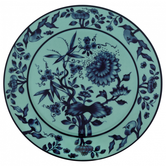 Тарелка для ужина цвета морской волны Ø 29 см