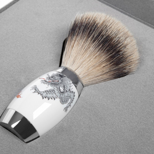 Кисточка для бритья Ming Dragon Silvertip Badger Кисточка для бритья Ming Dragon Silvertip Badger