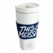 Кружка Coffee to go с монограммой из платины