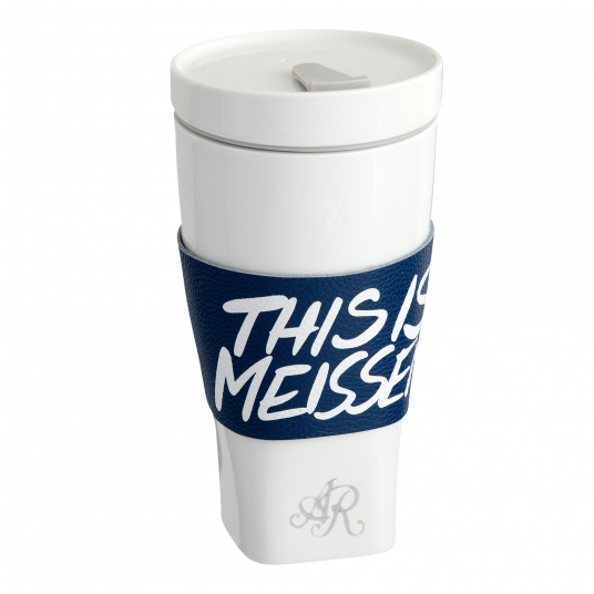 Кружка Coffee to go с монограммой из платины