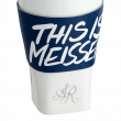 Кружка Coffee to go с монограммой из платины
